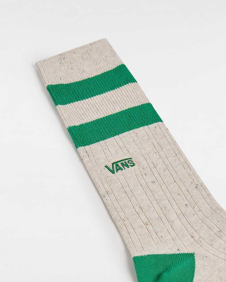 Green Unisex Vans Classic Crew (1 Pair) Socks NZ | VN4051236