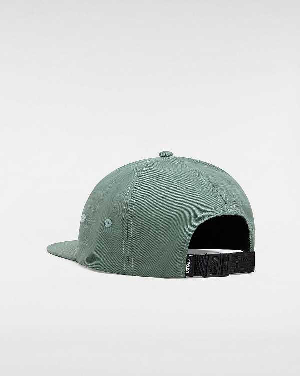 Green Unisex Vans Cushman Jockey Hats NZ | VN5618432