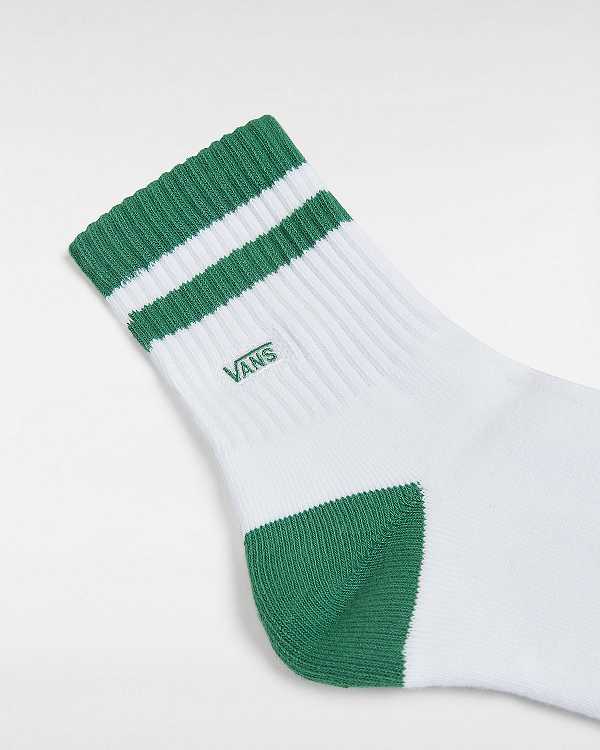 Green Unisex Vans Half Crew (1 Pair) Socks NZ | VN6148570