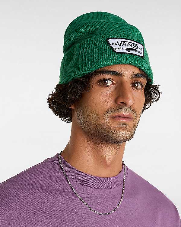 Green Unisex Vans Milford Beanie NZ | VN0718256