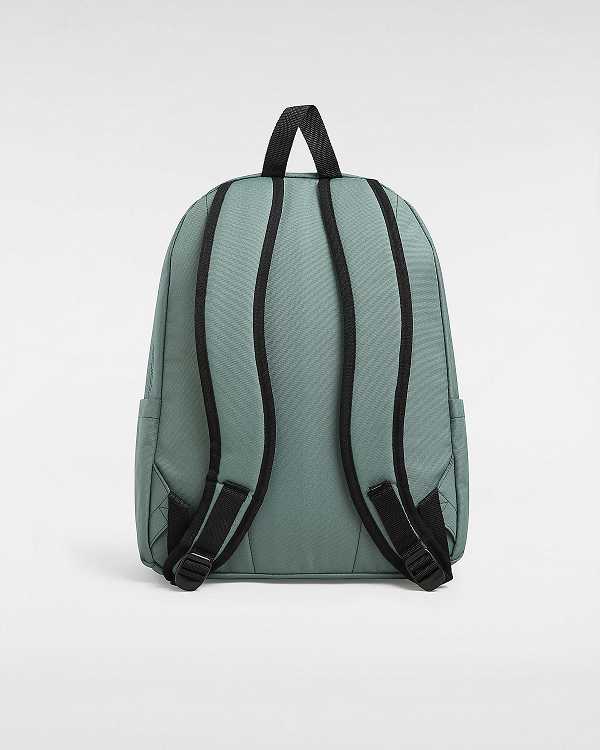 Green Unisex Vans Old Skool Backpacks NZ | VN3045762