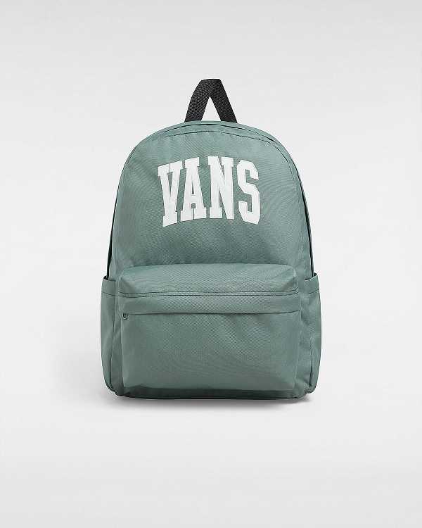 Green Unisex Vans Old Skool Backpacks NZ | VN3045762