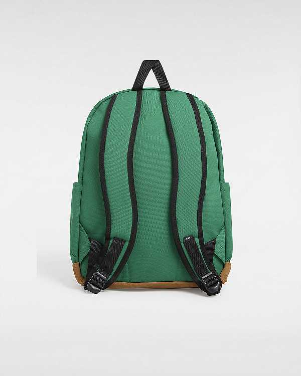 Green Unisex Vans Old Skool Sport Backpacks NZ | VN2063897