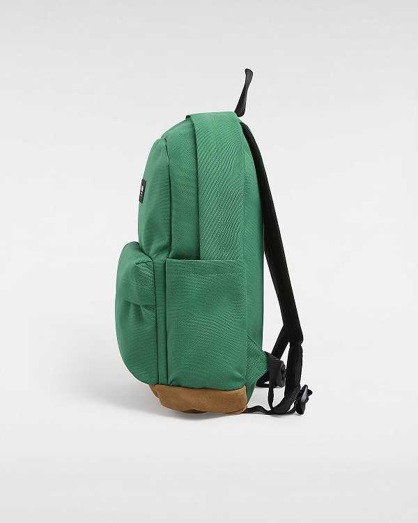 Green Unisex Vans Old Skool Sport Backpacks NZ | VN2063897