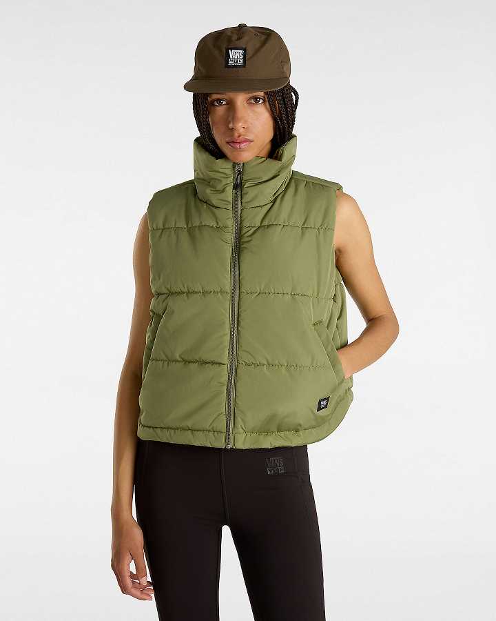 Green Women Vans MTE Foundry Vest NZ | VN1029457