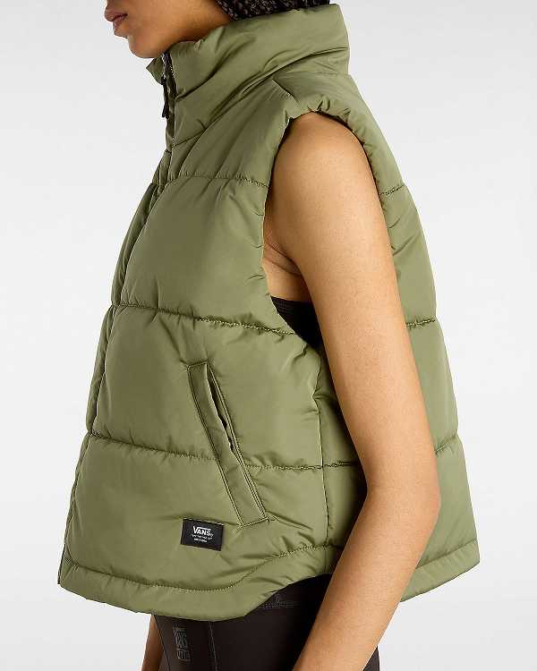 Green Women Vans MTE Foundry Vest NZ | VN1029457