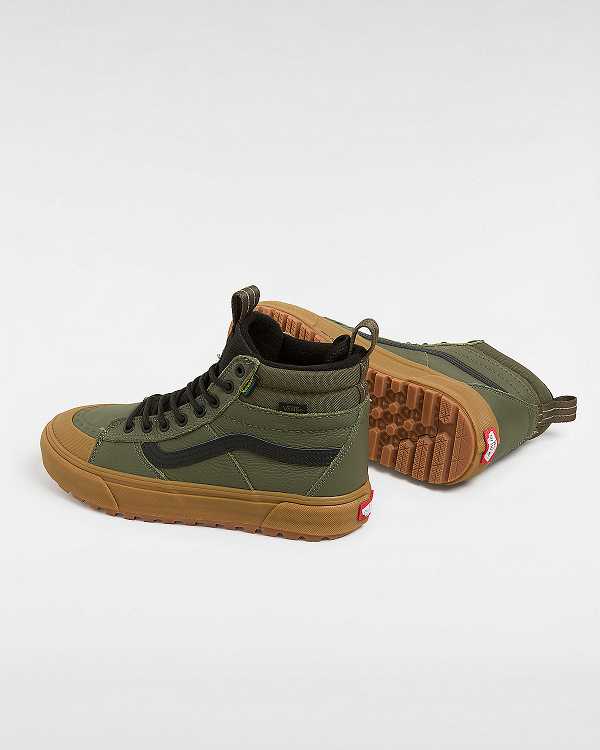 Green Women Vans MTE Sk8-Hi Waterproof Shoes NZ | VN1729405