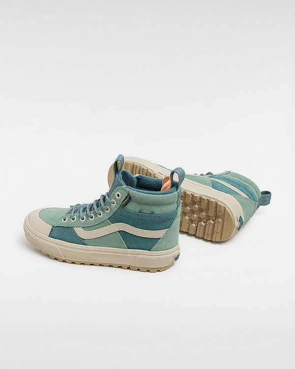 Green Women Vans MTE Sk8-Hi Waterproof Shoes NZ | VN8704136