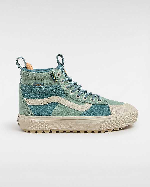 Green Women Vans MTE Sk8-Hi Waterproof Shoes NZ | VN8704136