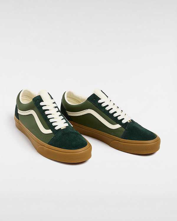 Green Women Vans Old Skool Sneakers NZ | VN4087529