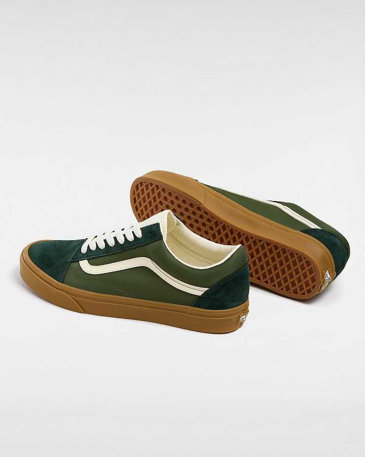 Green Women Vans Old Skool Sneakers NZ | VN4087529