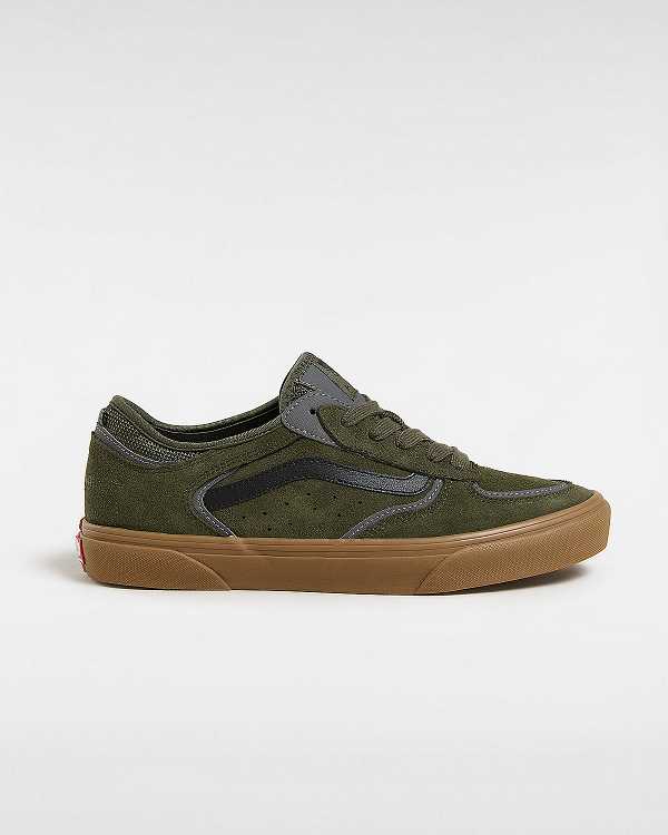 Green Women Vans Skate Rowley Sneakers NZ | VN6805734