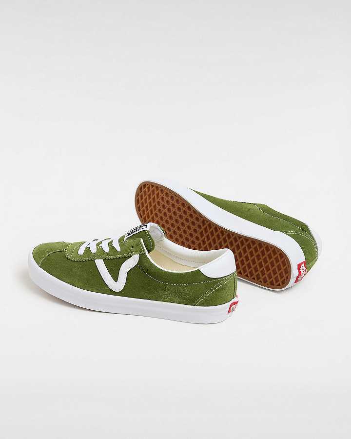 Green Women Vans Sport Low Sneakers NZ | VN7836291