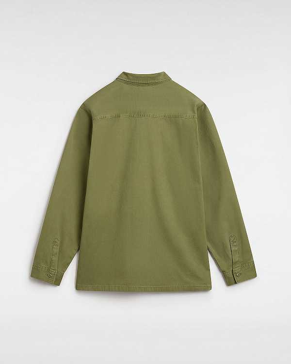 Green Women Vans Westfield Shacket Shirts NZ | VN6950237