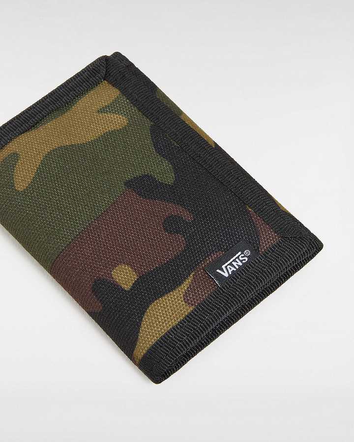 Green / Brown Unisex Vans Slipped Wallet NZ | VN1468307