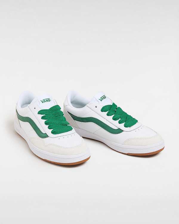 Green / White Women Vans Cruze Too ComfyCush Sneakers NZ | VN1748203