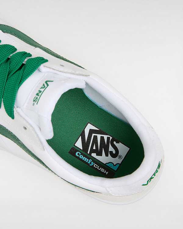 Green / White Women Vans Cruze Too ComfyCush Sneakers NZ | VN1748203