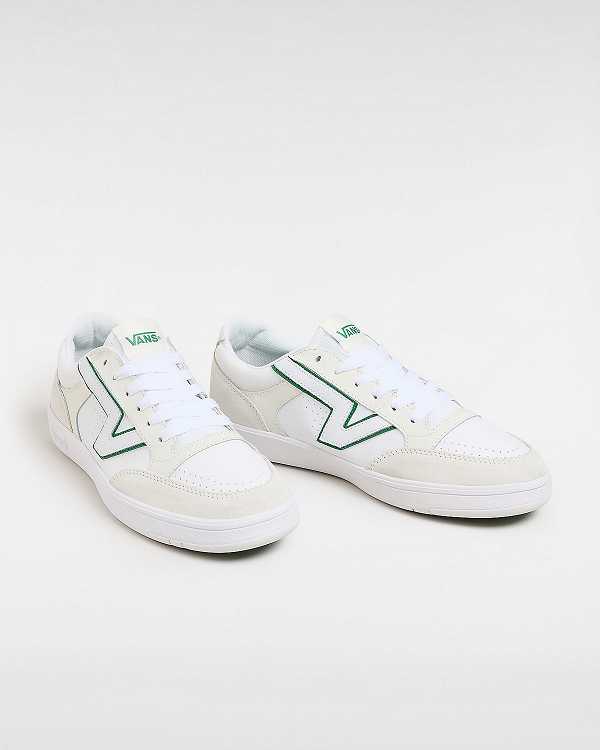 Green / White Women Vans Lowland ComfyCush Tennis Shoes NZ | VN8347510