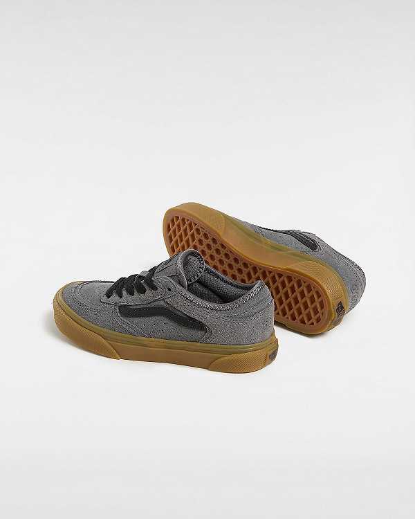 Grey Kids' Vans Rowley Classic (4-8 years) Sneakers NZ | VN8745210