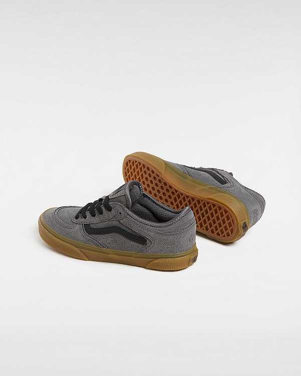 Grey Kids' Vans Rowley Classic (8-14 Years) Sneakers NZ | VN3568719