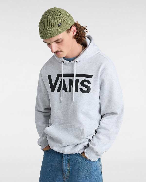 Grey Men Vans Arched Hoodie NZ | VN3821674