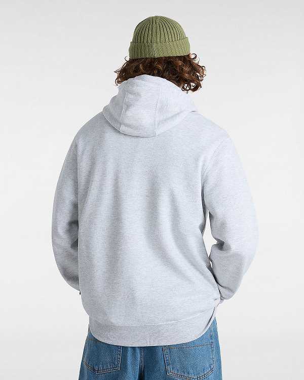 Grey Men Vans Arched Hoodie NZ | VN3821674