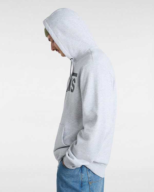 Grey Men Vans Arched Hoodie NZ | VN3821674