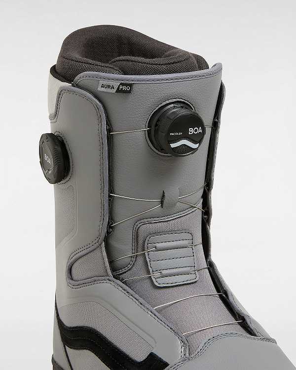 Grey Men Vans Aura Pro Snowboard Boots NZ | VN0458169