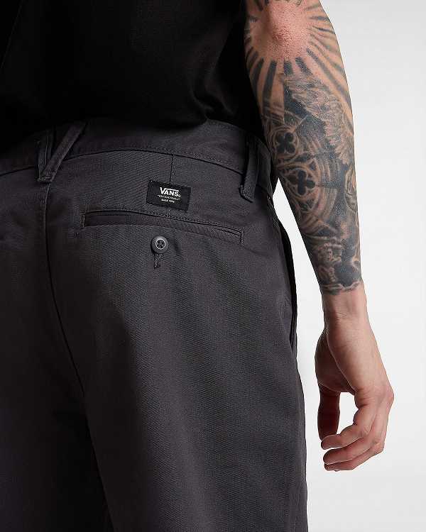 Grey Men Vans Authentic Chino Slim Pants NZ | VN4978306