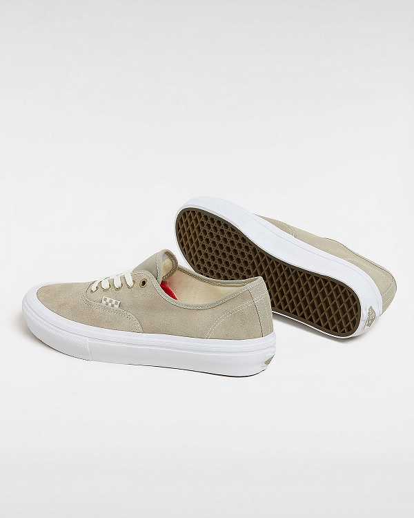 Grey Men Vans Authentic Wrapped Skate Shoes NZ | VN6594031