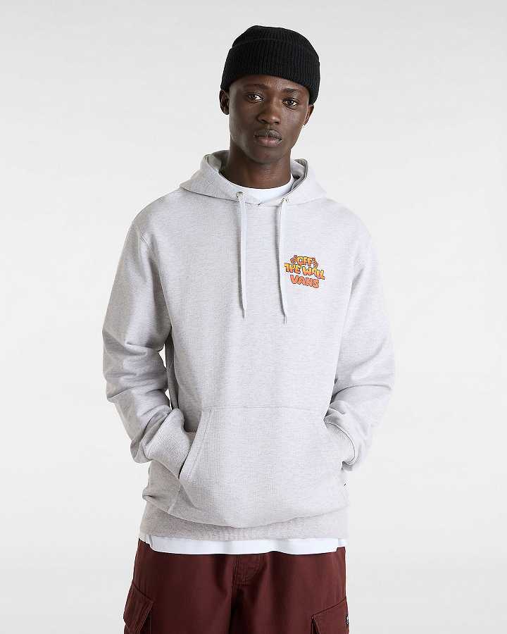 Grey Men Vans Bouya Hoodie NZ | VN4082519