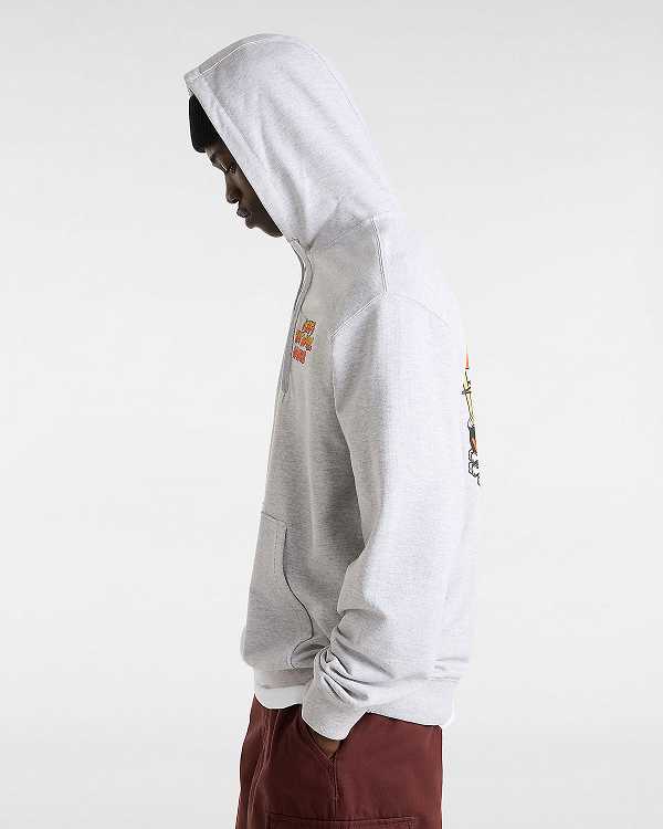 Grey Men Vans Bouya Hoodie NZ | VN4082519