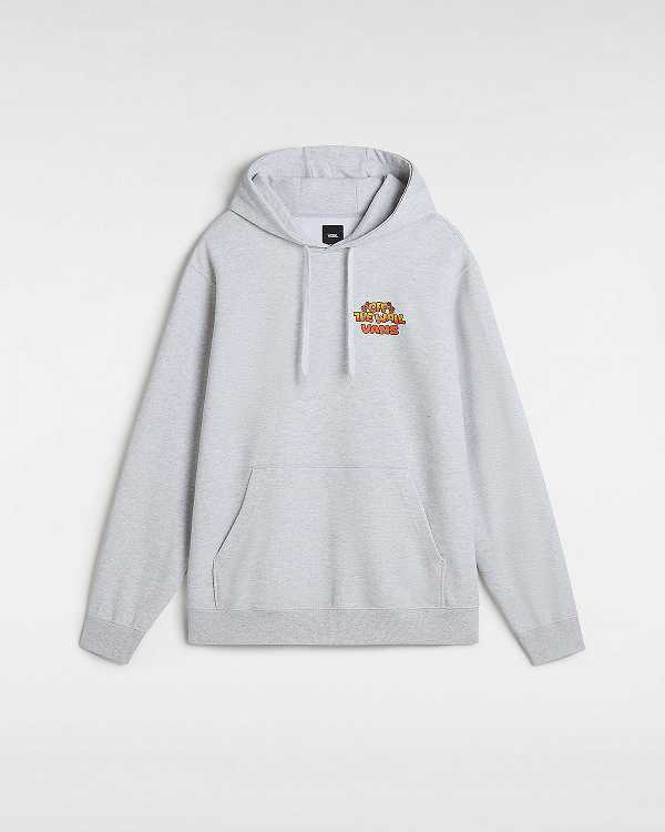 Grey Men Vans Bouya Hoodie NZ | VN4082519