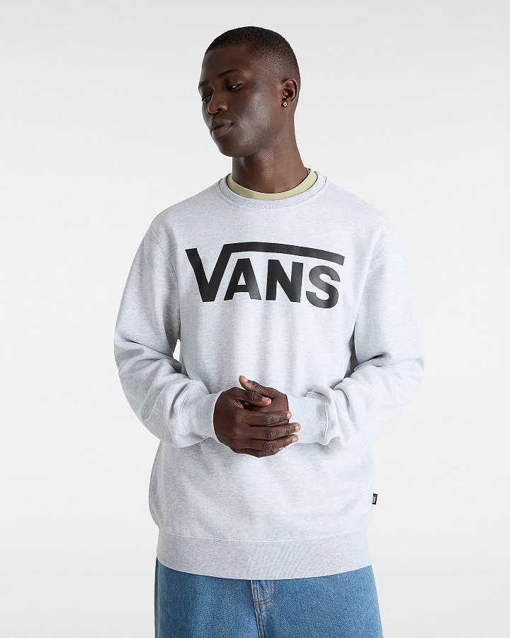 Grey Men Vans Classic III Crew Sweatshirt NZ | VN1076825