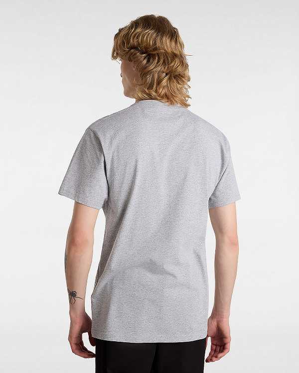 Grey Men Vans Classic T Shirts NZ | VN7235401