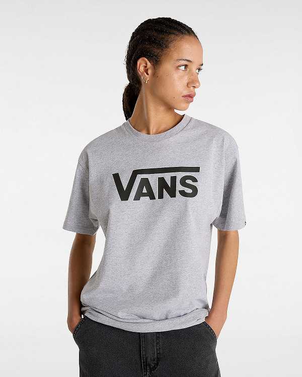 Grey Men Vans Classic T Shirts NZ | VN7235401