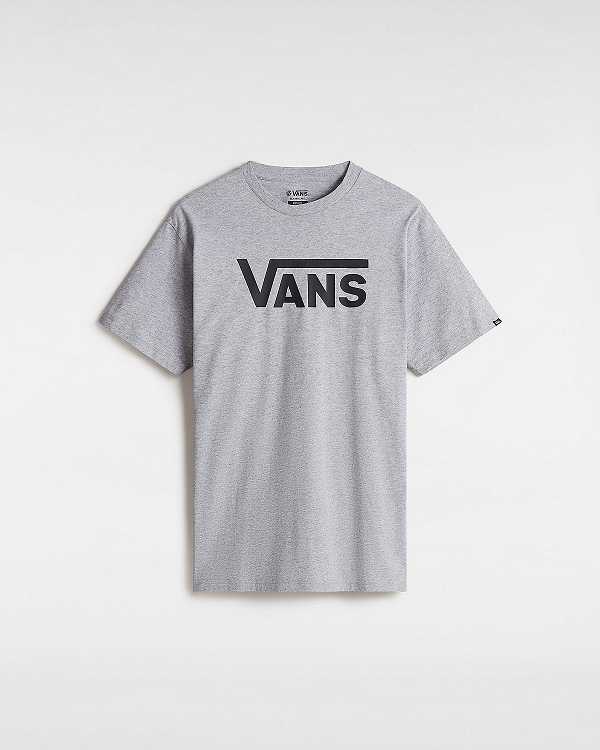 Grey Men Vans Classic T Shirts NZ | VN7235401