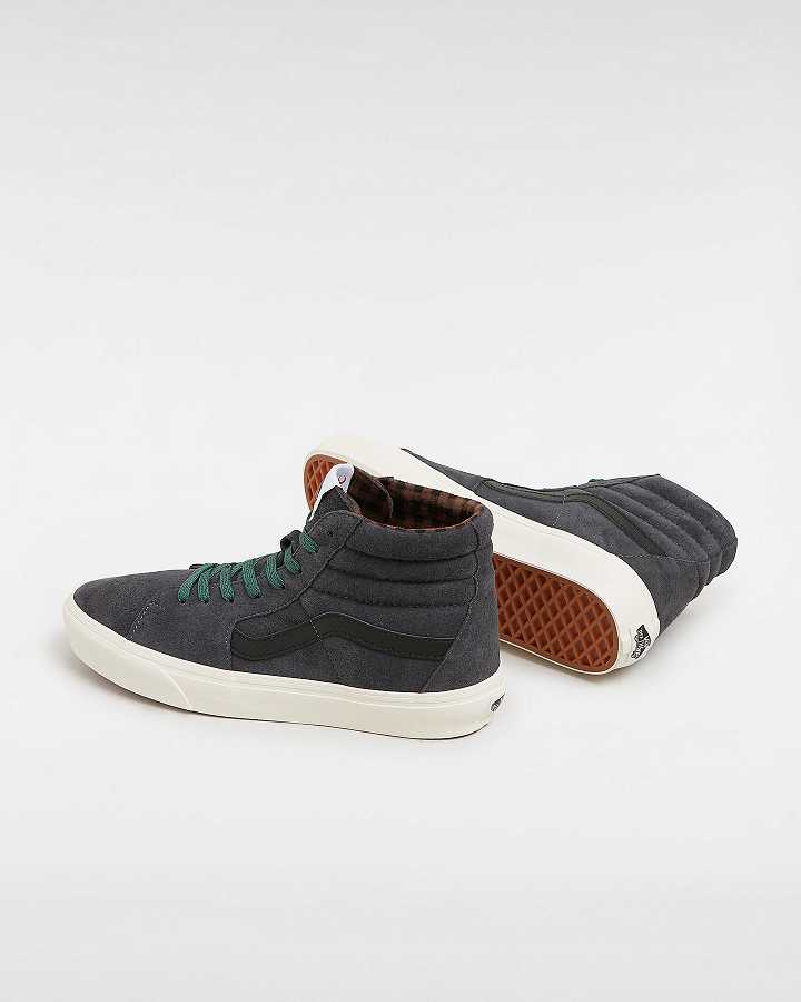 Grey Men Vans Colour Theory Sk8-Hi Sneakers NZ | VN7630851