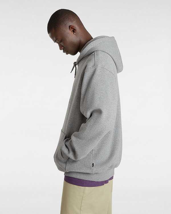 Grey Men Vans Fish loose Hoodie NZ | VN9108476