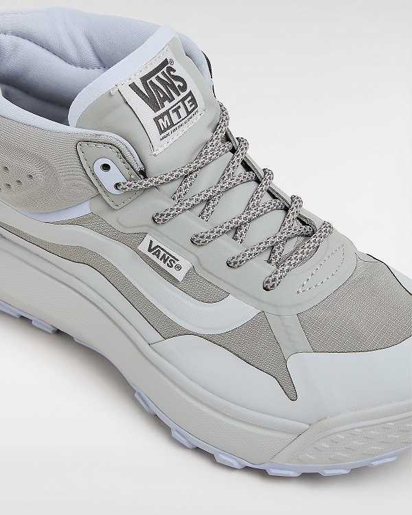 Grey Men Vans MTE Crosspath Mid Sneakers NZ | VN7564291