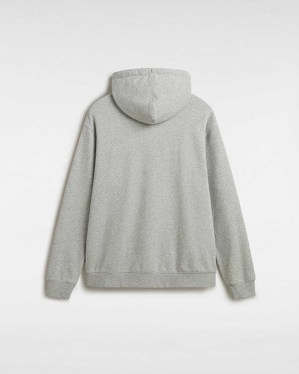 Grey Men Vans Original Standard Loose Hoodie NZ | VN9260183