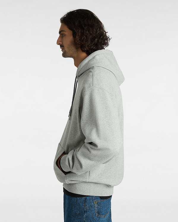 Grey Men Vans Original Standard Loose Hoodie NZ | VN9260183