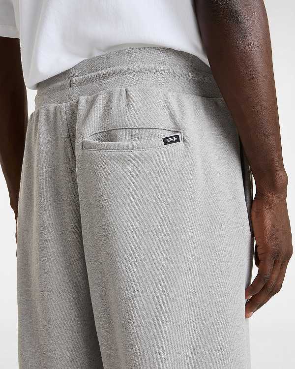 Grey Men Vans Original Standards Fleece Loose Pants NZ | VN1975204