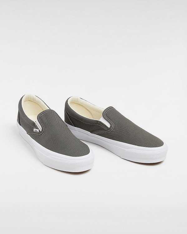 Grey Men Vans Premium 98 Slip On Shoes NZ | VN2567349