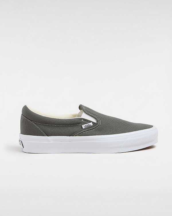 Grey Men Vans Premium 98 Slip On Shoes NZ | VN2567349