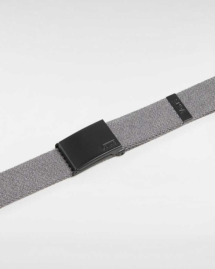 Grey Unisex Vans Deppster Web Belts NZ | VN4809732