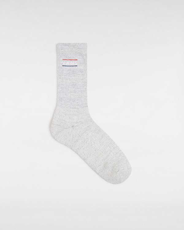 Grey Unisex Vans Half Box Crew (1 Pair) Socks NZ | VN4821905