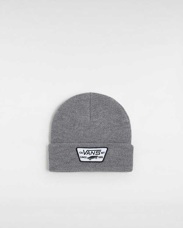 Grey Unisex Vans Milford Beanie NZ | VN3720146