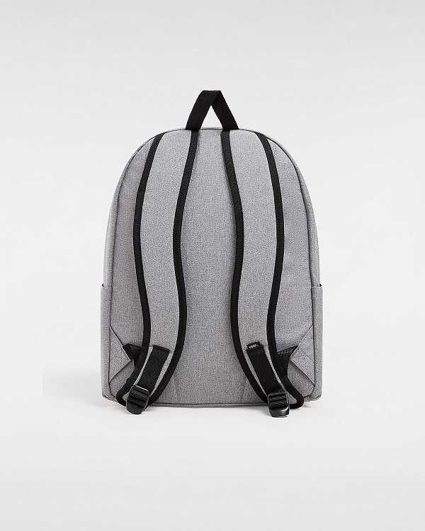 Grey Unisex Vans Old Skool Backpacks NZ | VN5614270