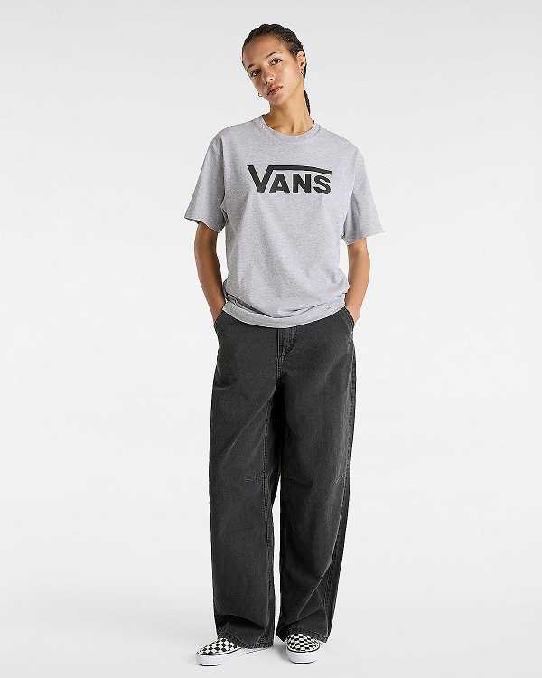 Grey Women Vans Classic T Shirts NZ | VN7519836